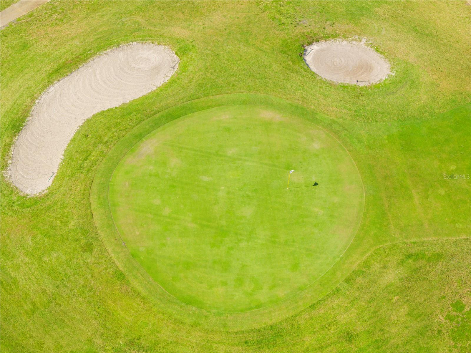 16th Green of Meadow Oaks Golf Course