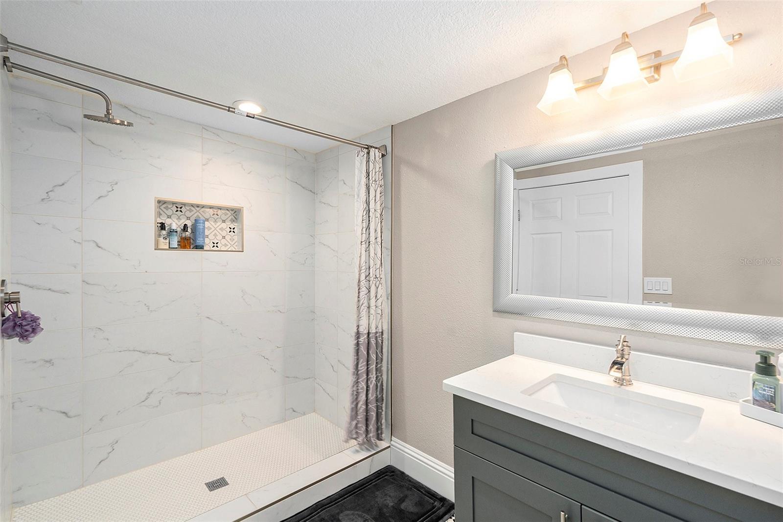 Guest Bathroom with walk in Shower