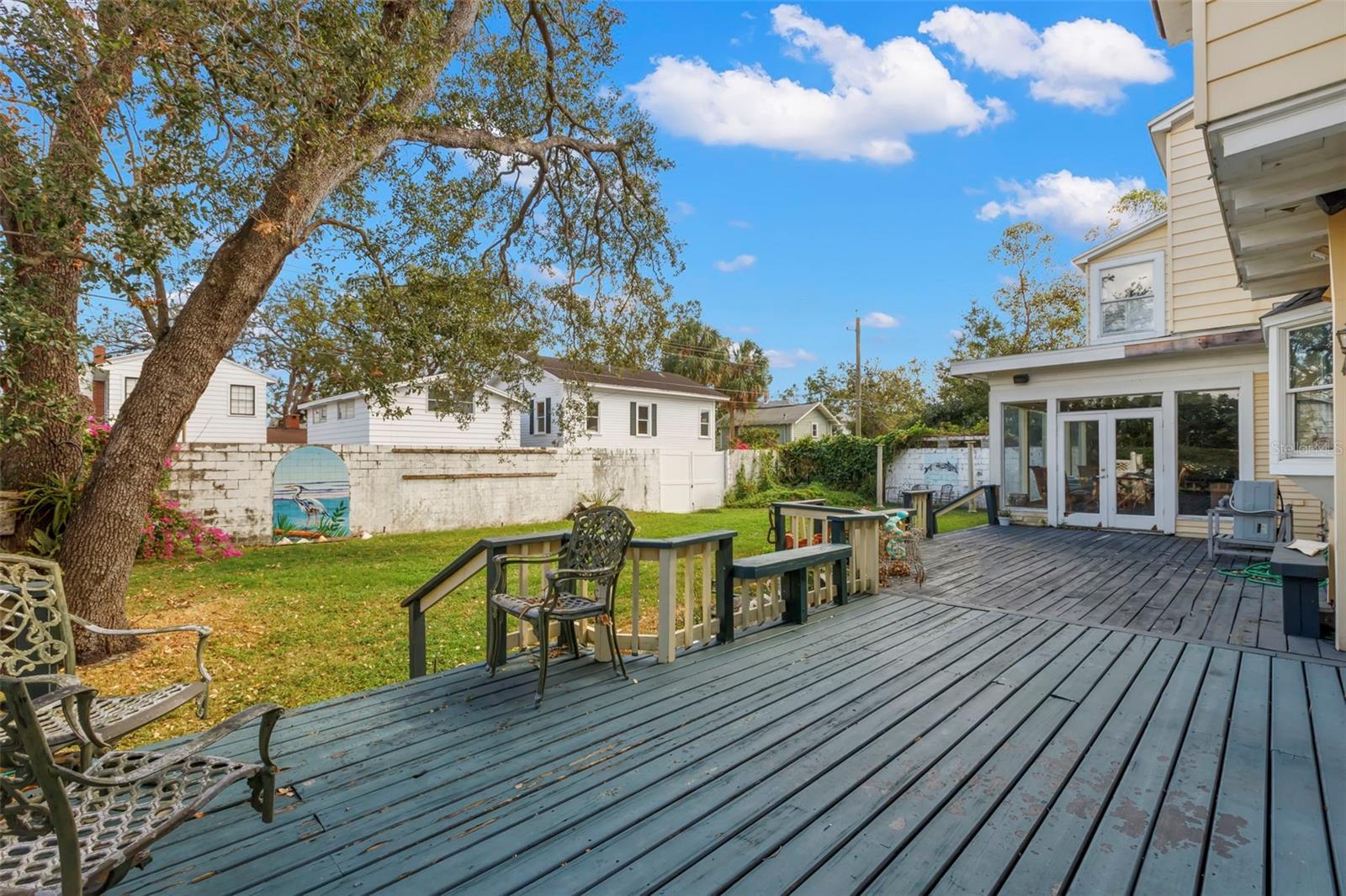 Back deck