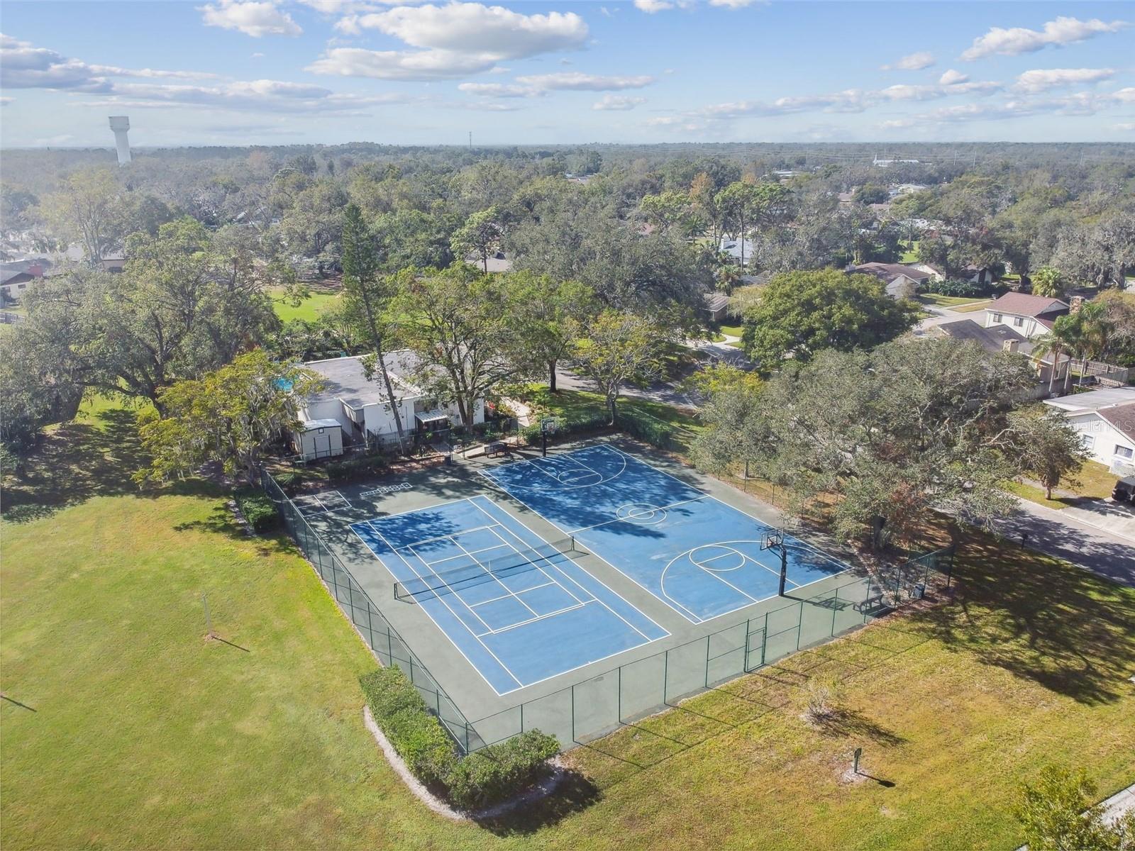 Tennis courts