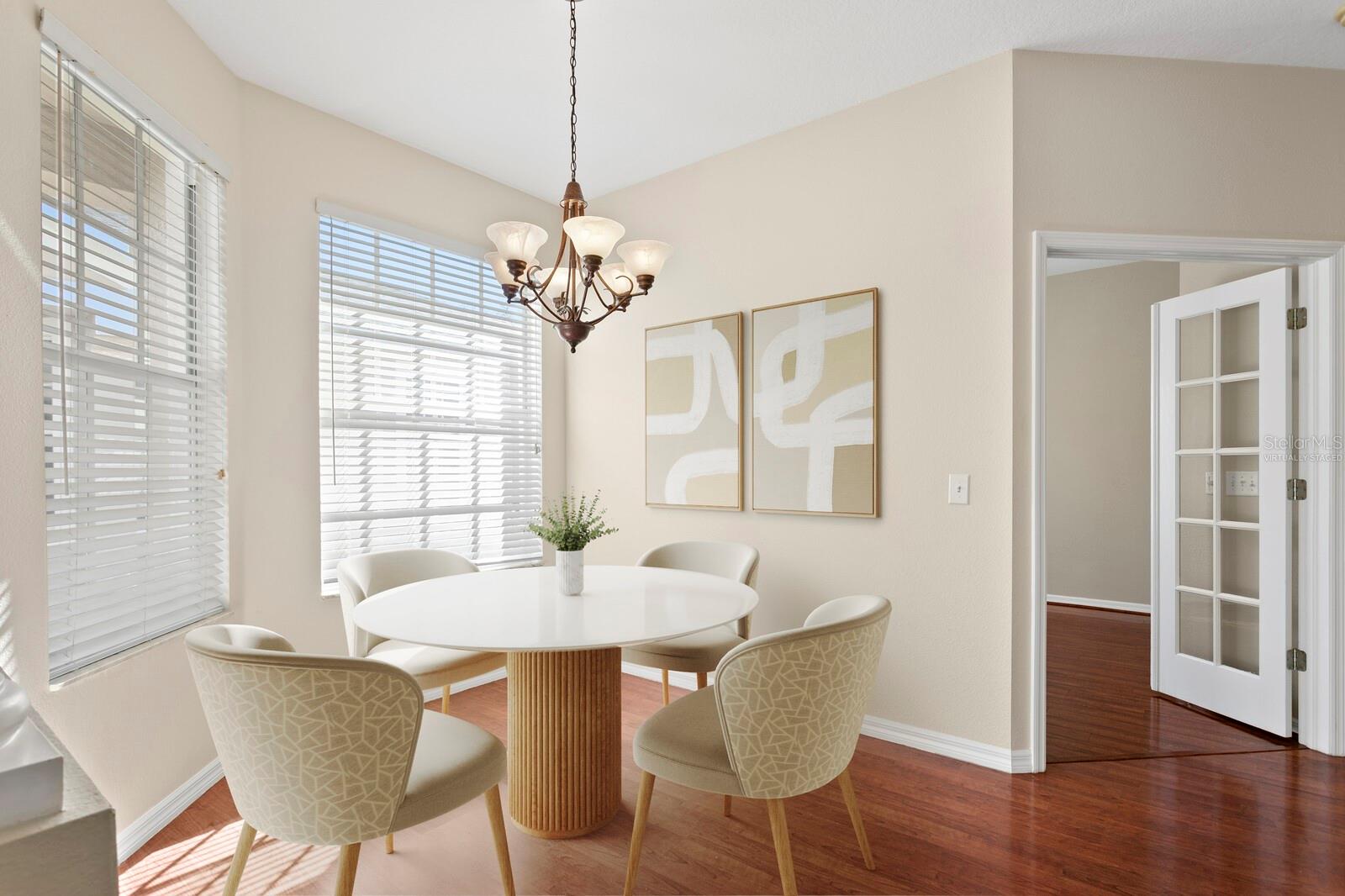 *Virtually Staged* Kitchen Nook