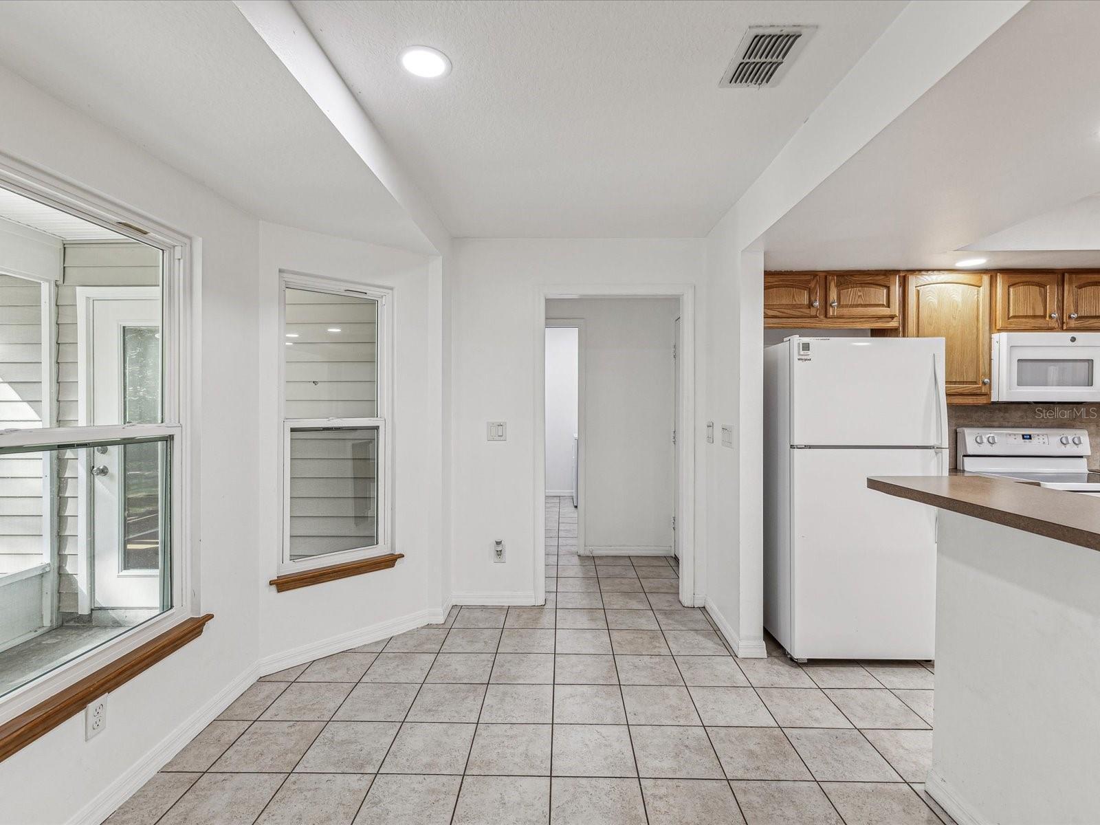 Breakfast Nook to Kitchen