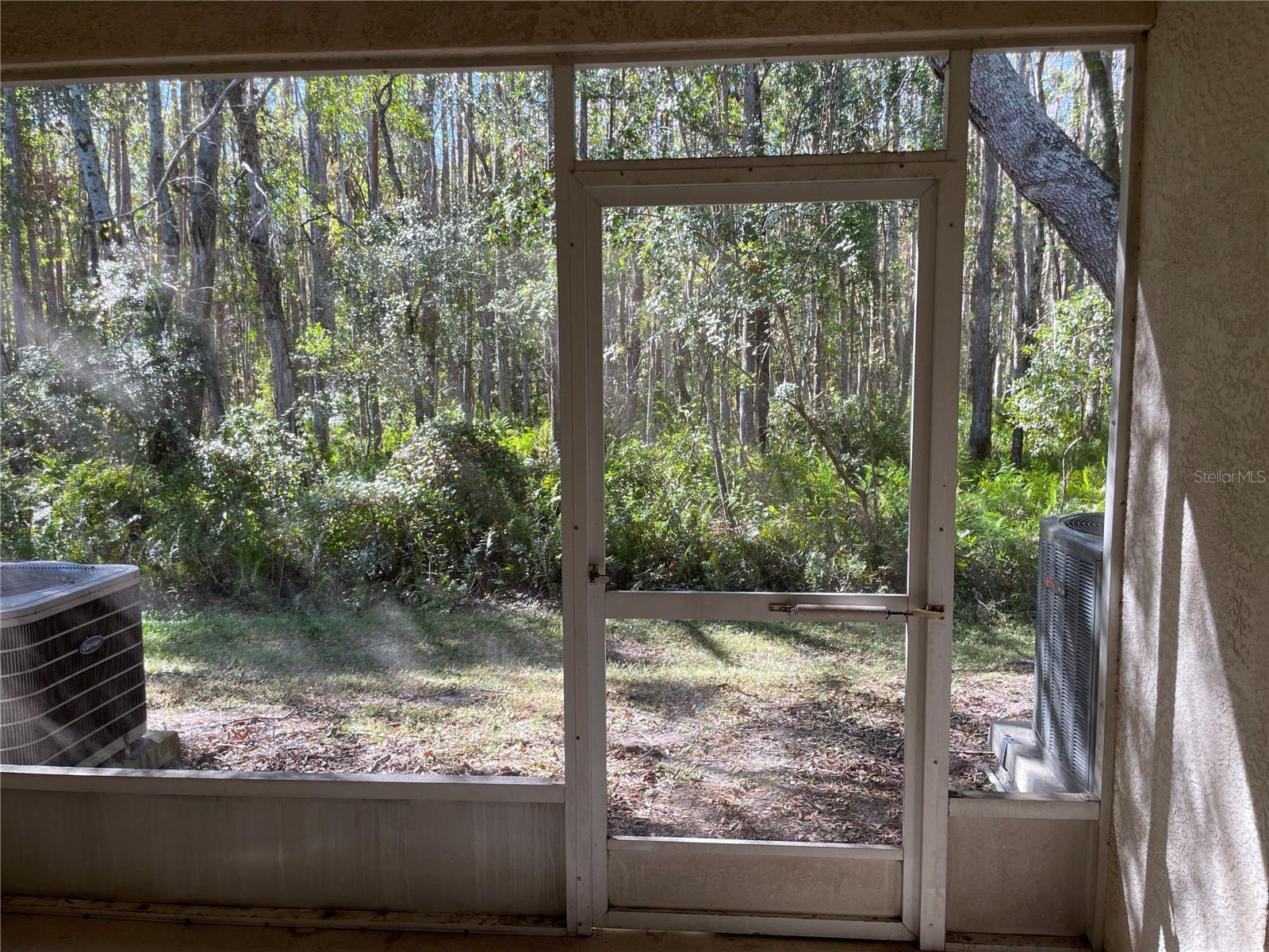 Screened Lanai with Conservation views