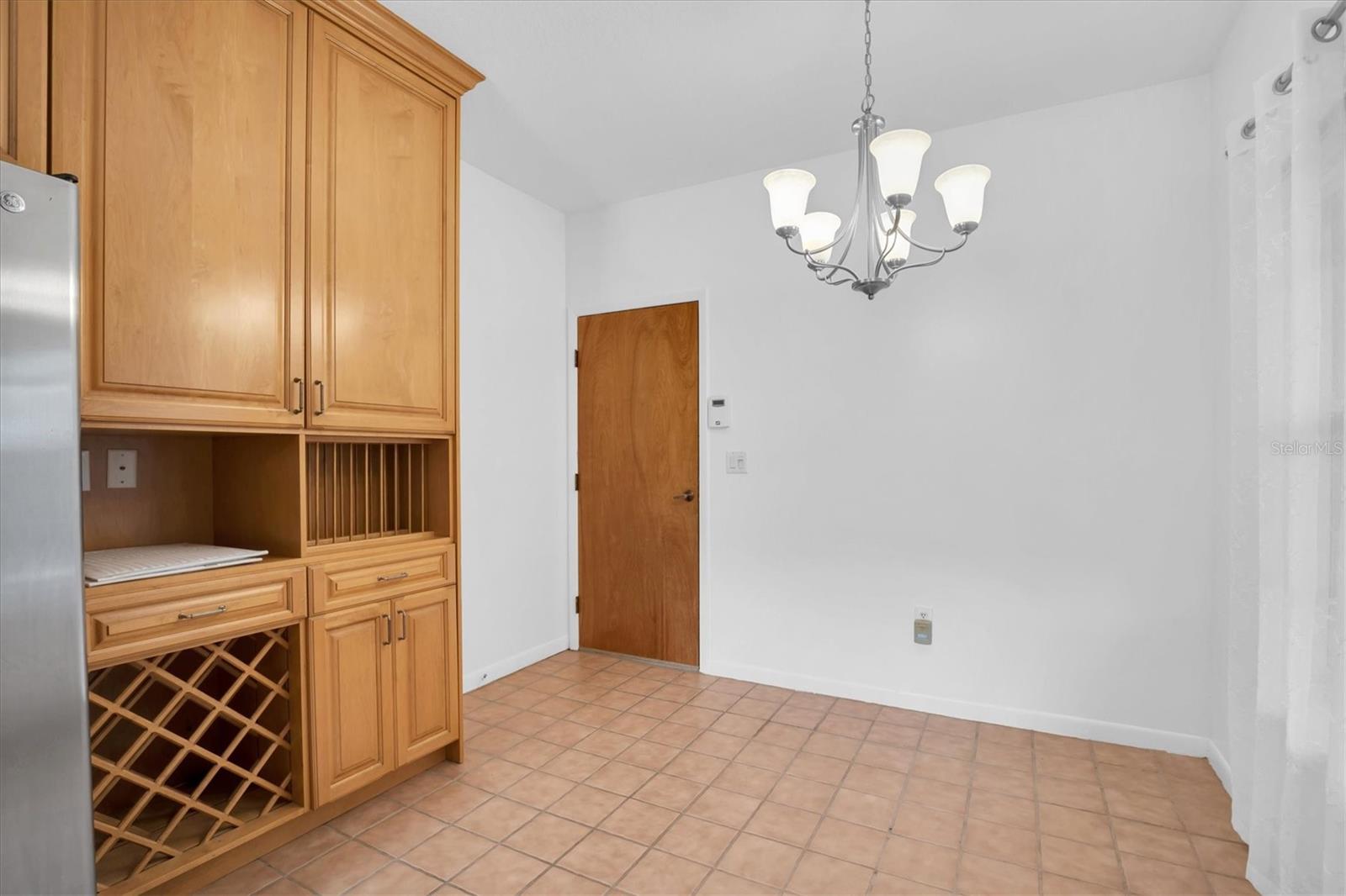 Solid wood cabinetry with built ins