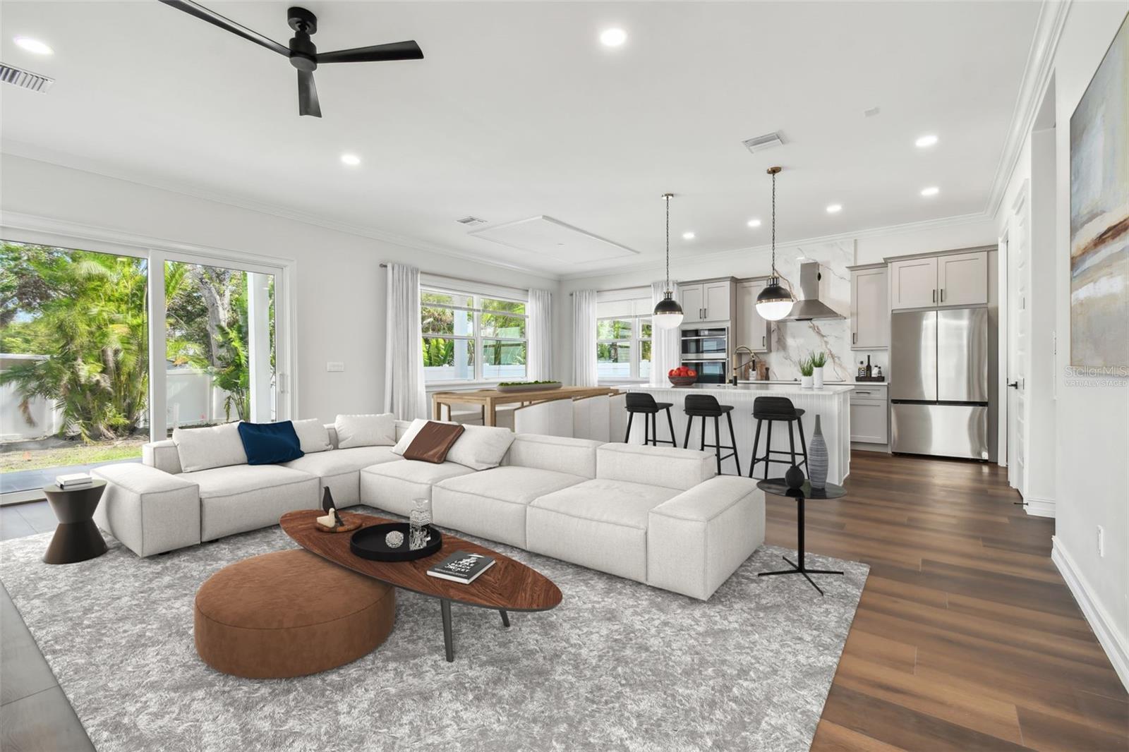 Living room *virtually staged