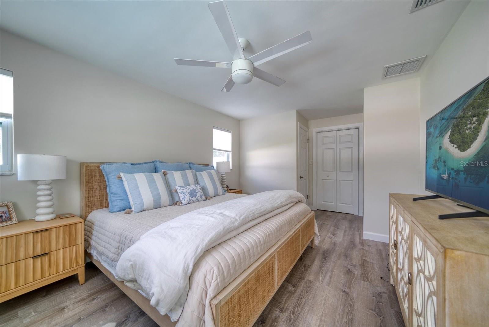 Primary Bedroom with en-suite and walk -n closet