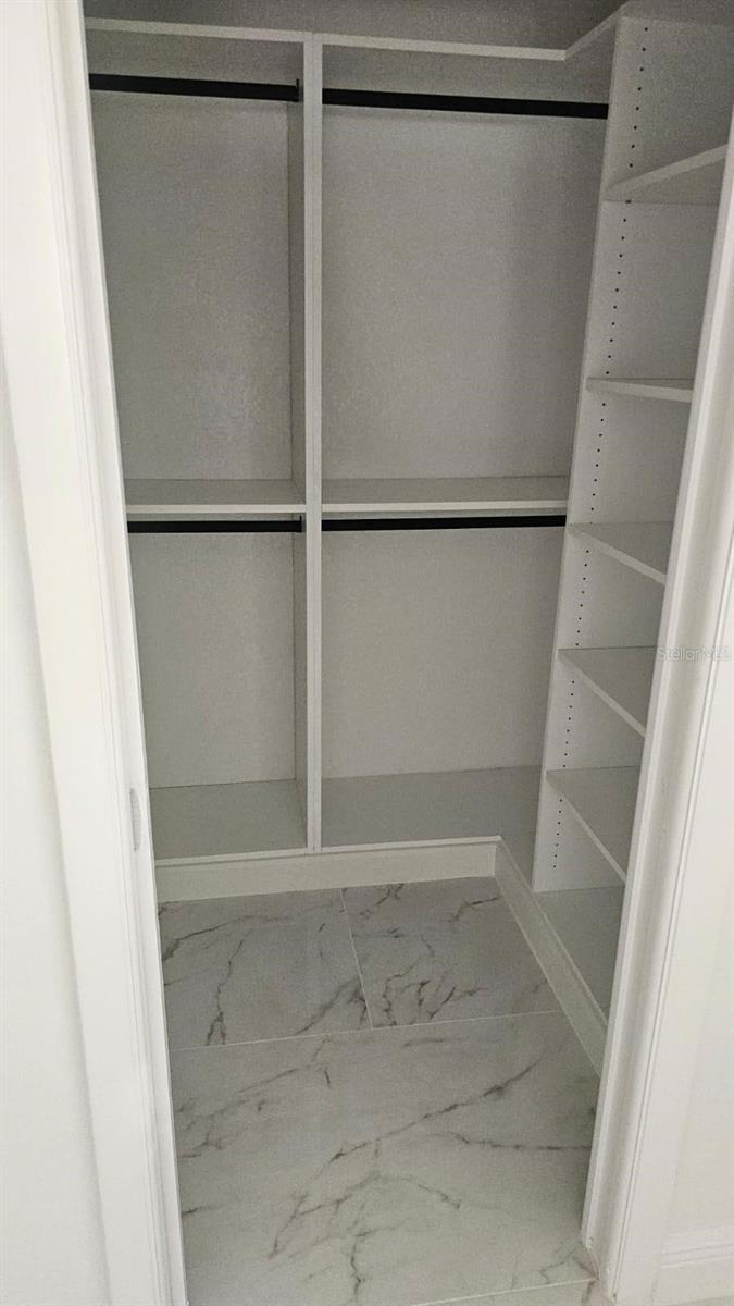 Custom walking master closet