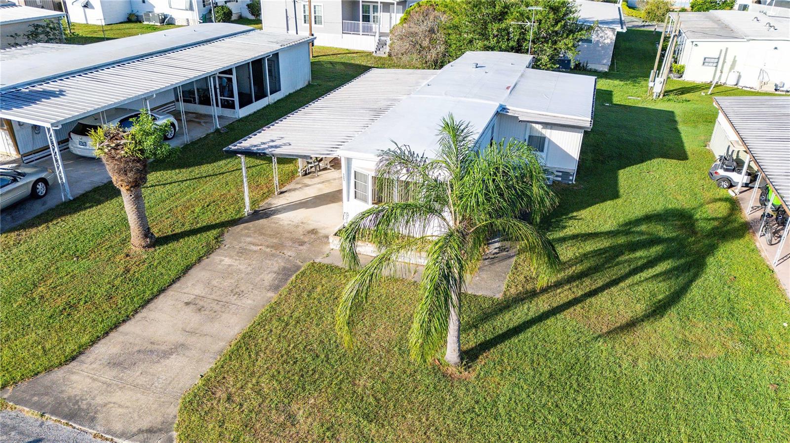 This home has a TPO rubber roof undated in 2022.