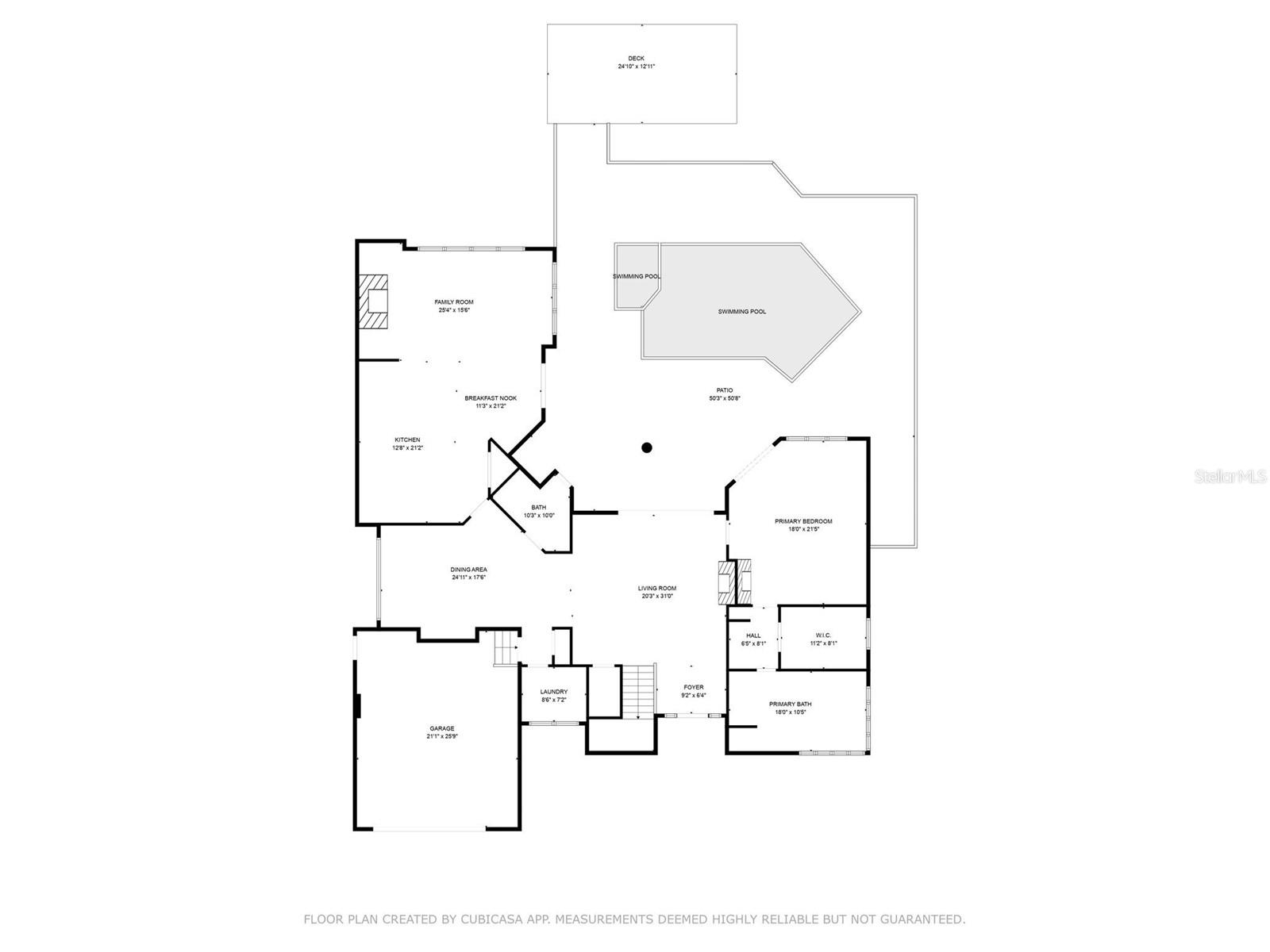 1st Story Floorplan