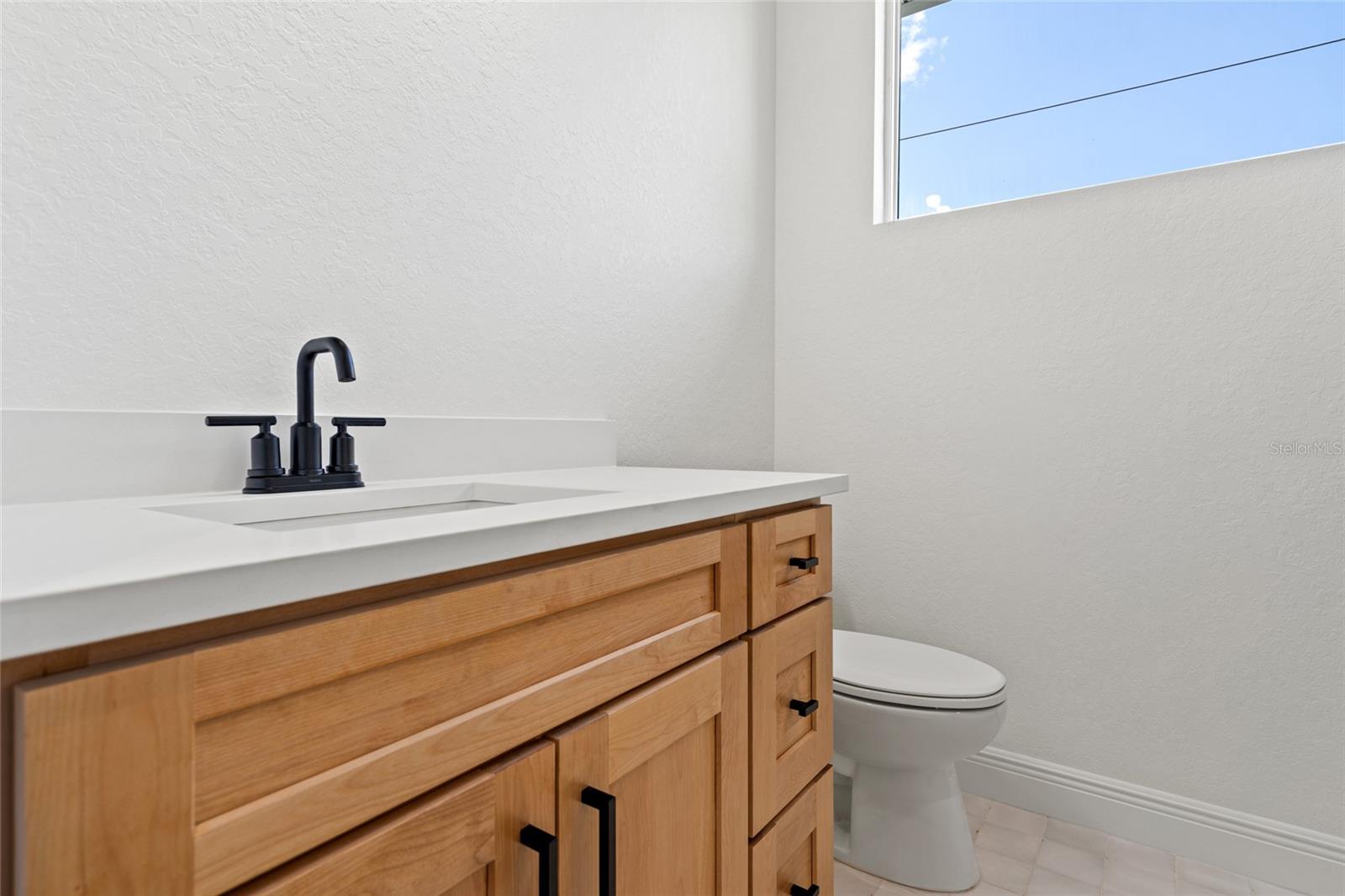 Hallway, guest bath