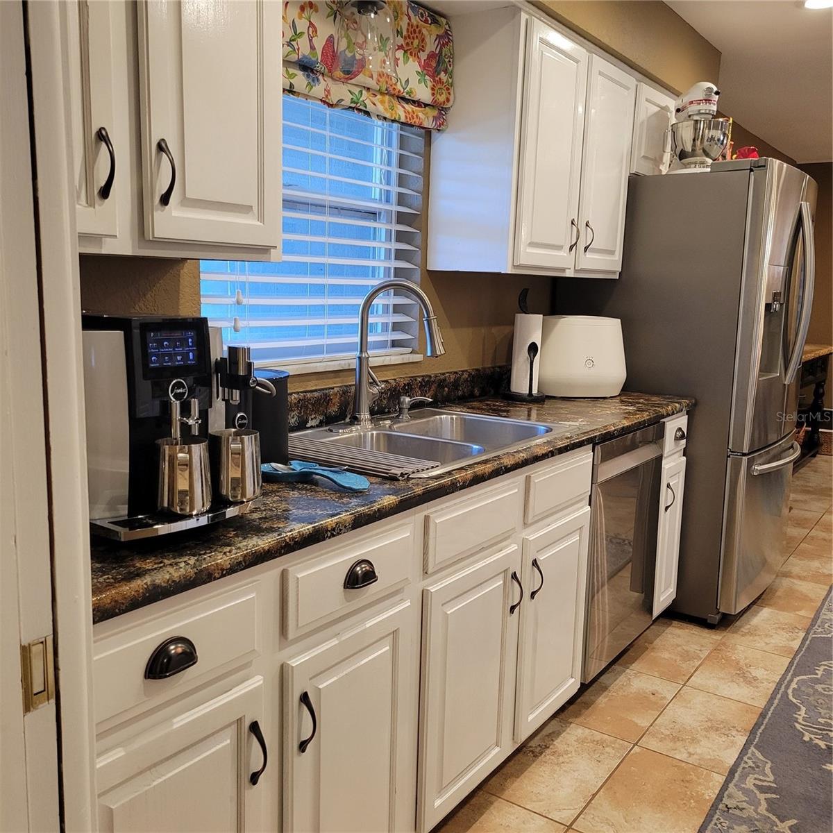 window at sink area brings in day light