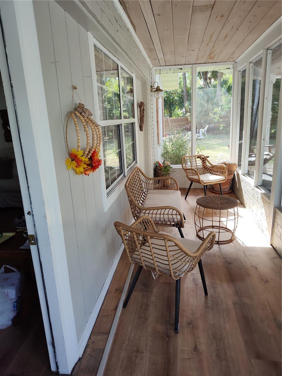 Front enclosed porch