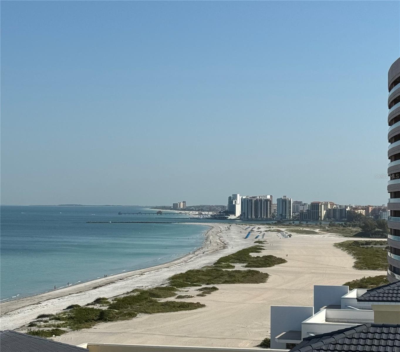 VIEWS OF GULF AND BEACH