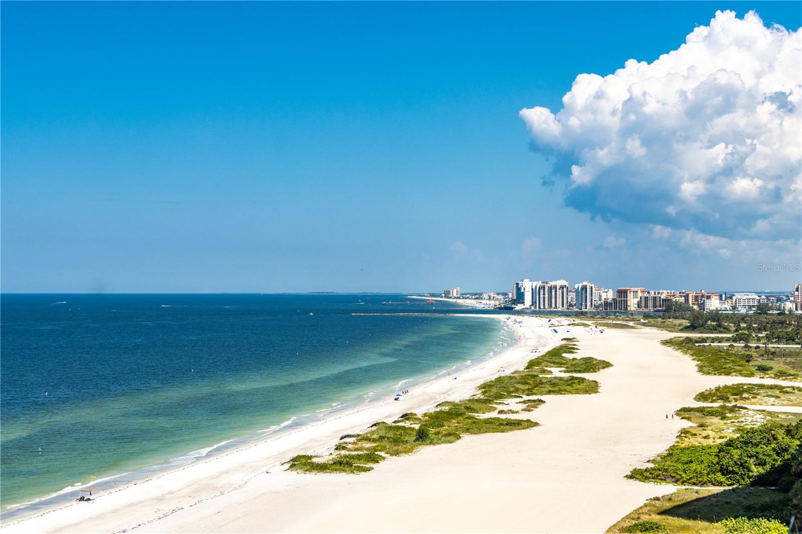 Sand Key Beach on the Gulf of Mexico in Clearwater