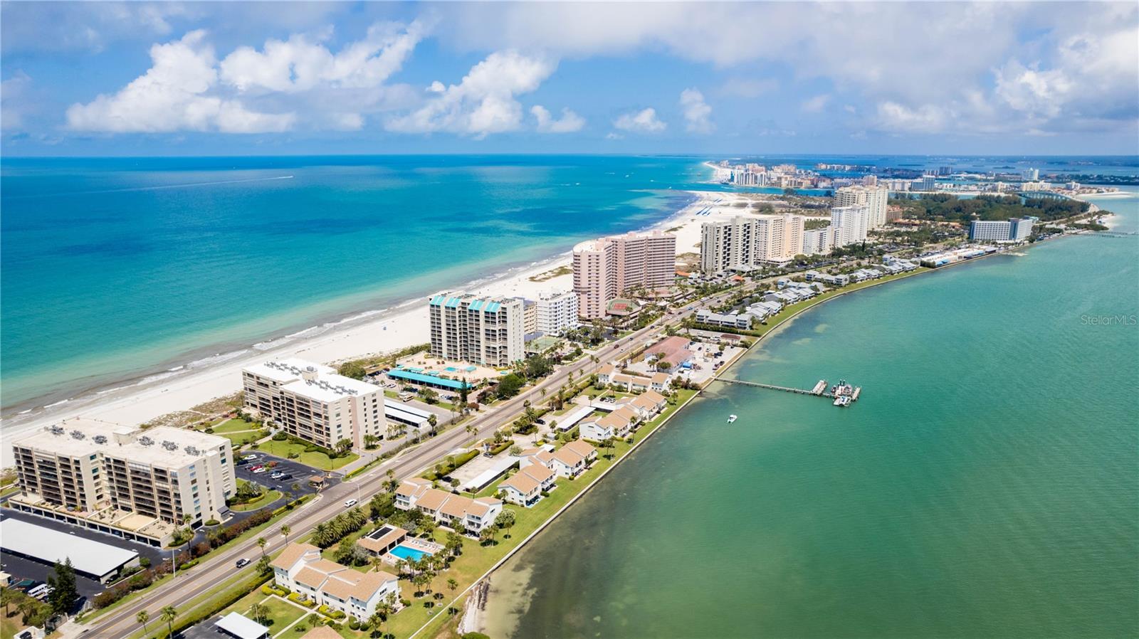 Overlooking the Beach and the Bay