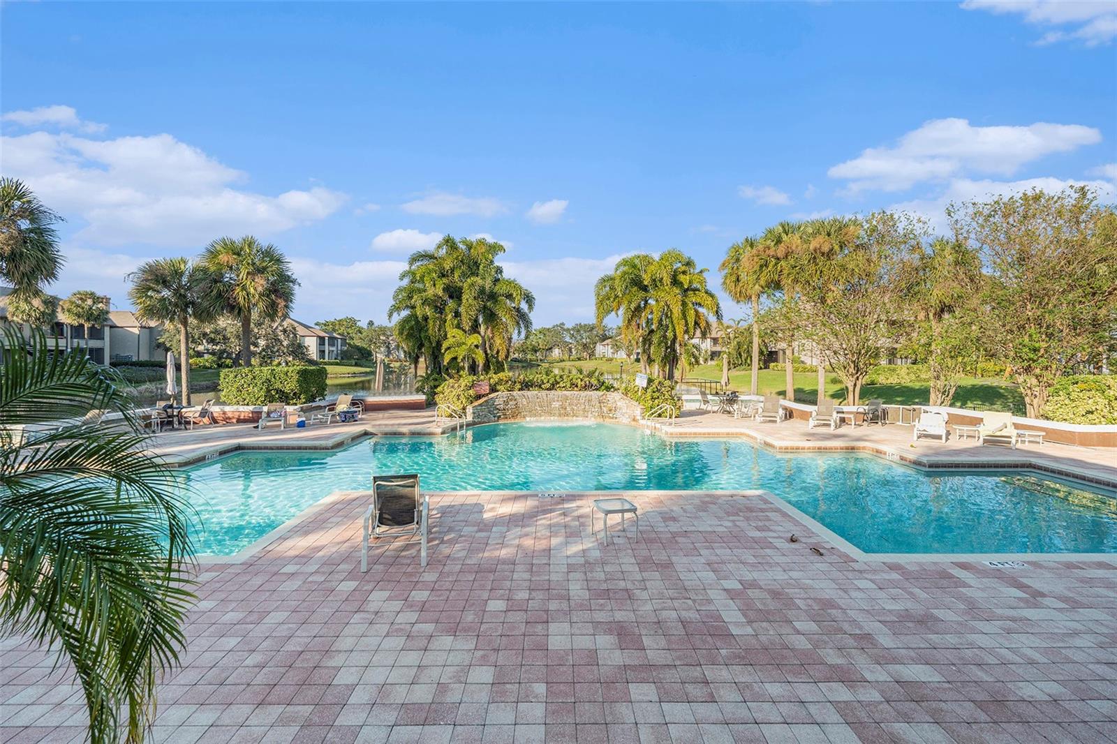 Two community pools to enjoy.