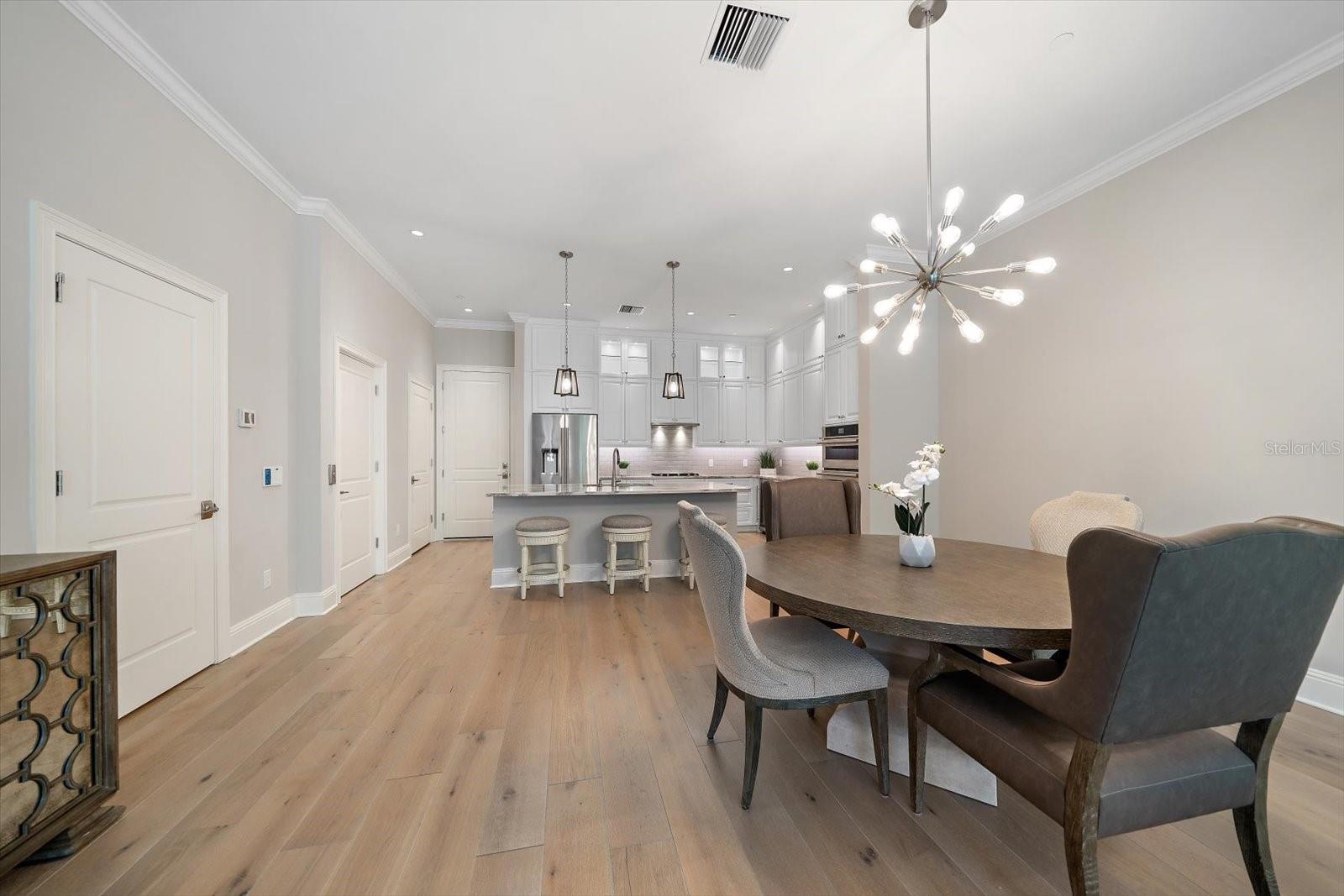 Dining Area to Kitchen