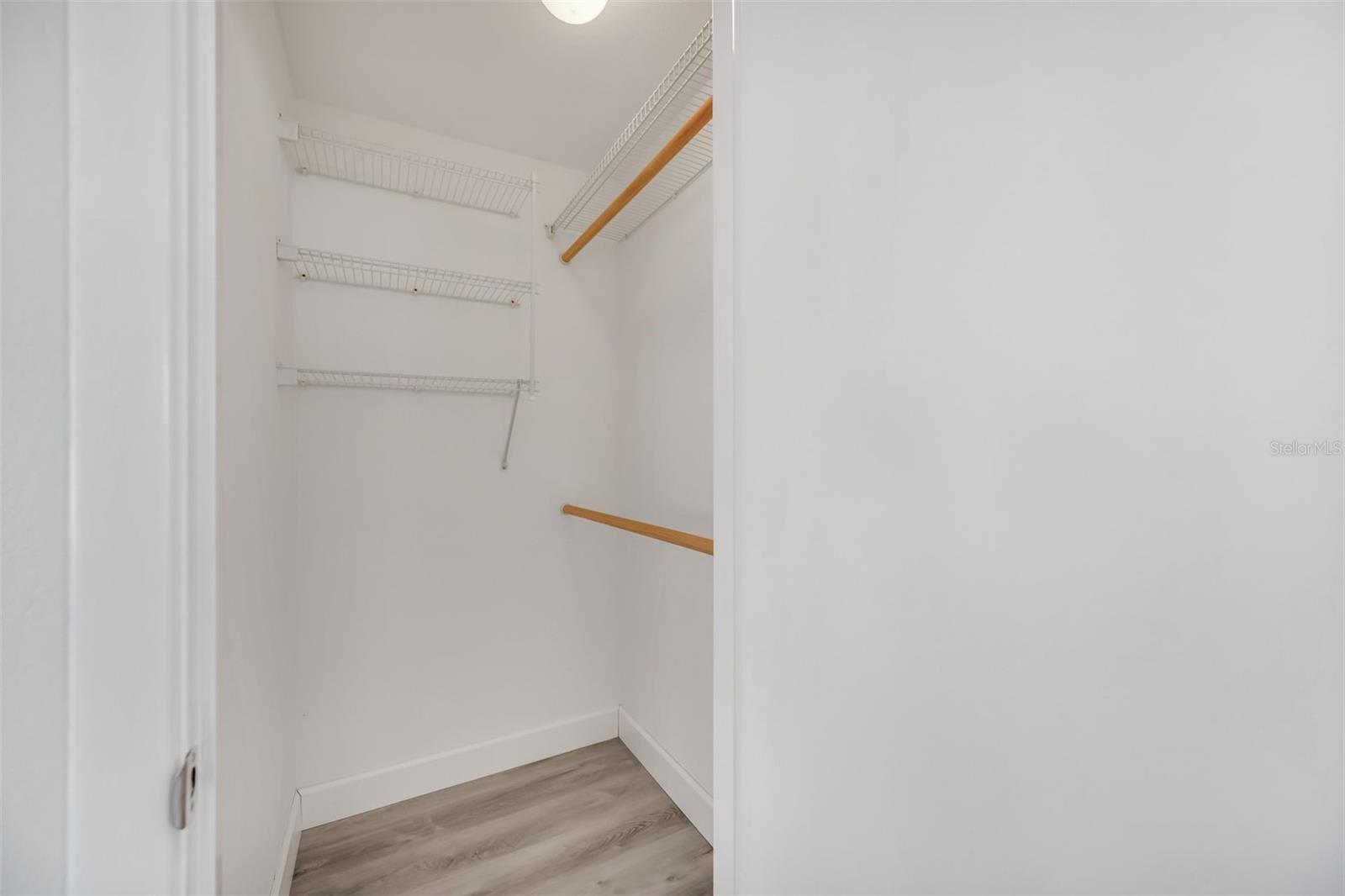 Primary Walk in Closet