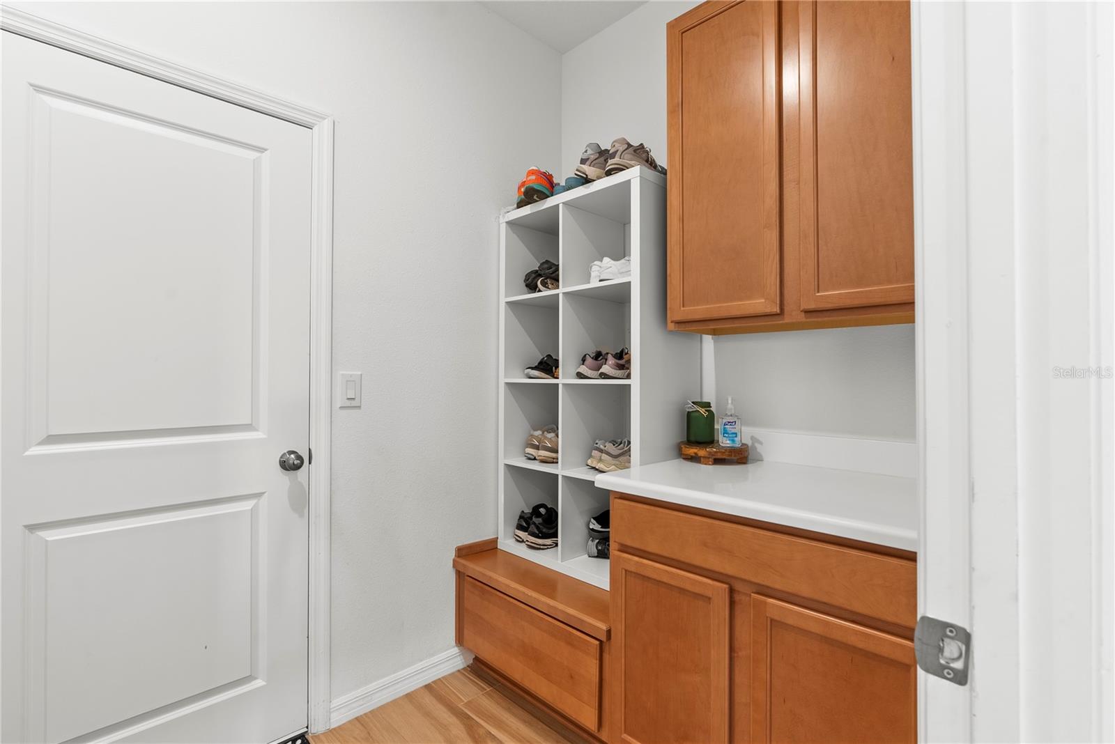 Mudroom/spare laundry room.