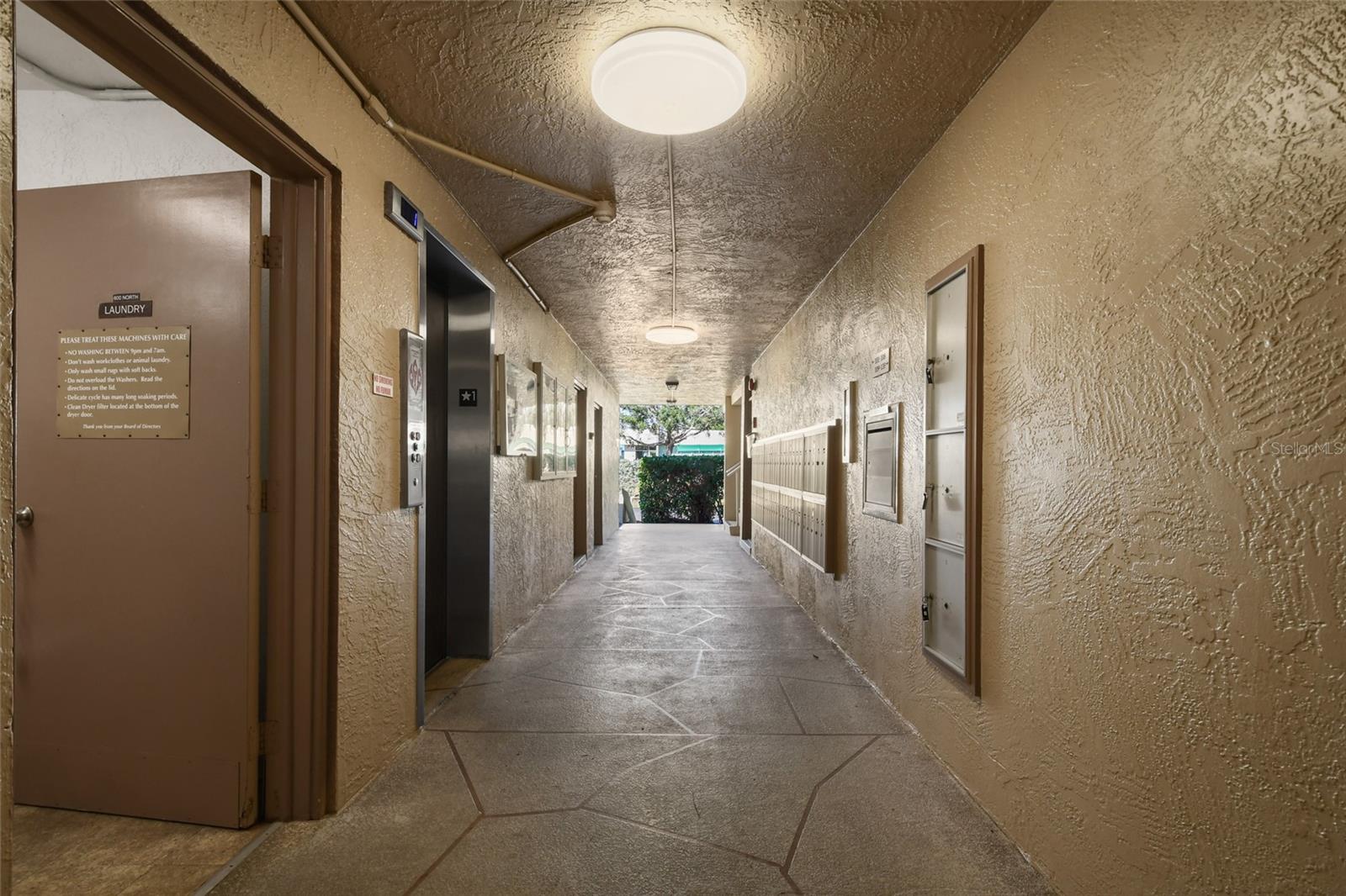 Mailbox Area - Laundry Room