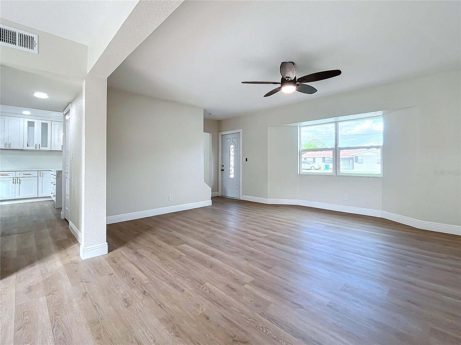 Dining Room - Living Room - Hall to Kitchen