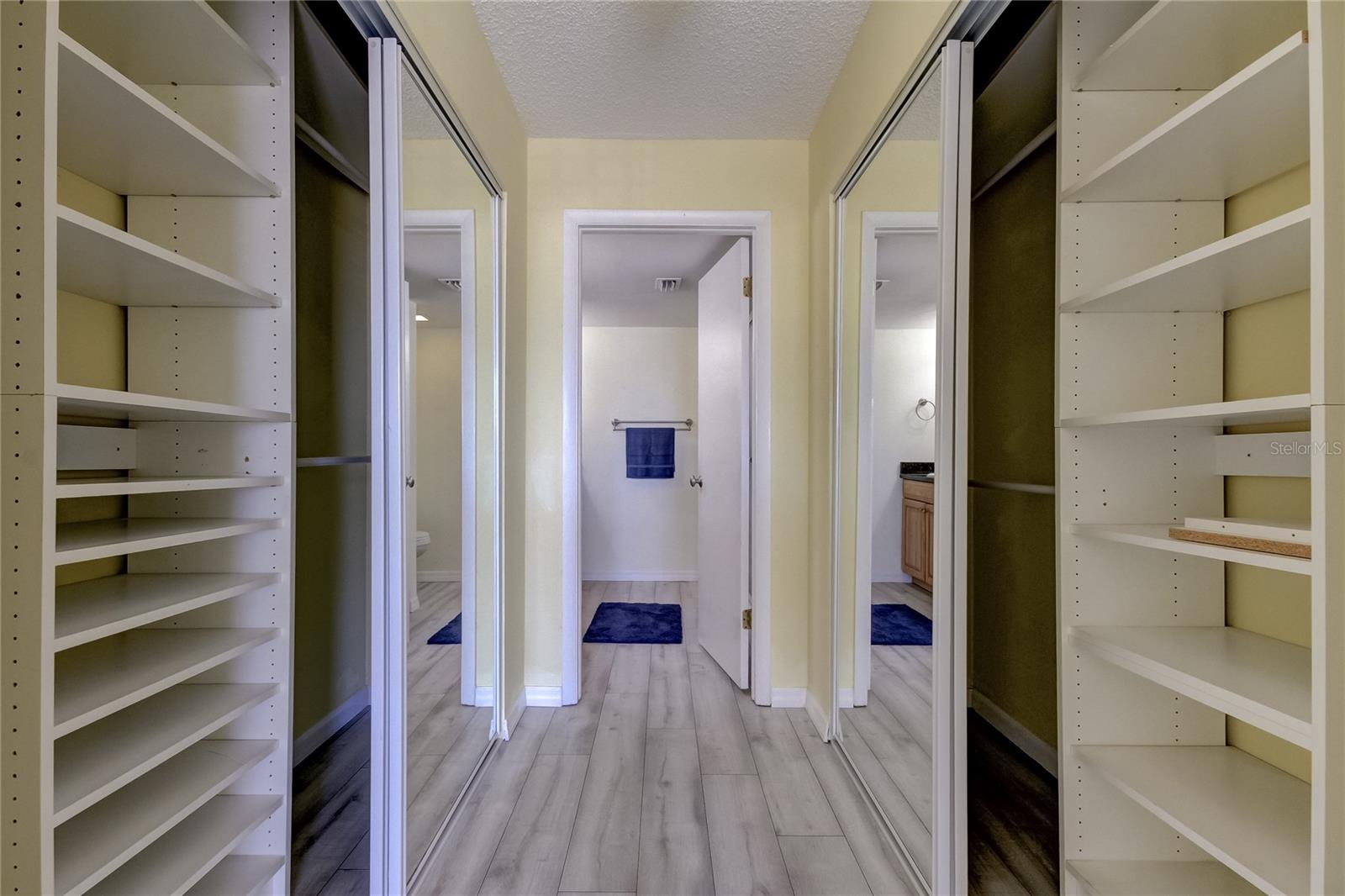 DOUBLE CLOSETS IN PRIMARY BEDROOM