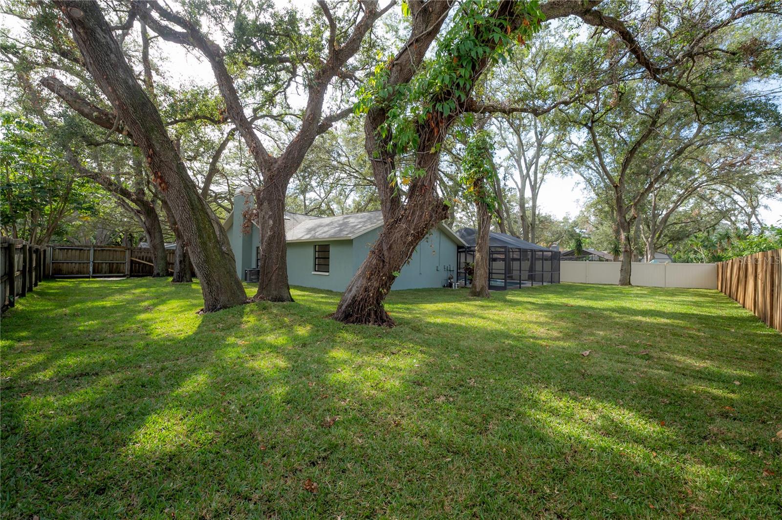 Fully Fenced Back Yard