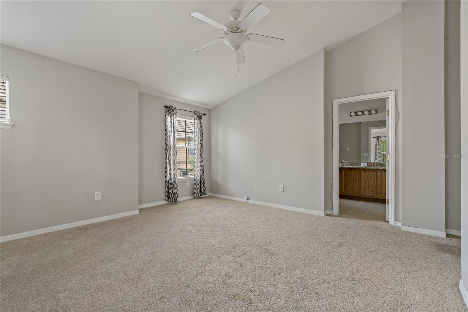 VAULTED CEILINGS IN PRIMARY SUITE!