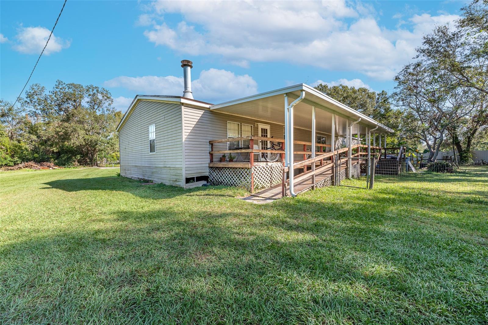 rear porch