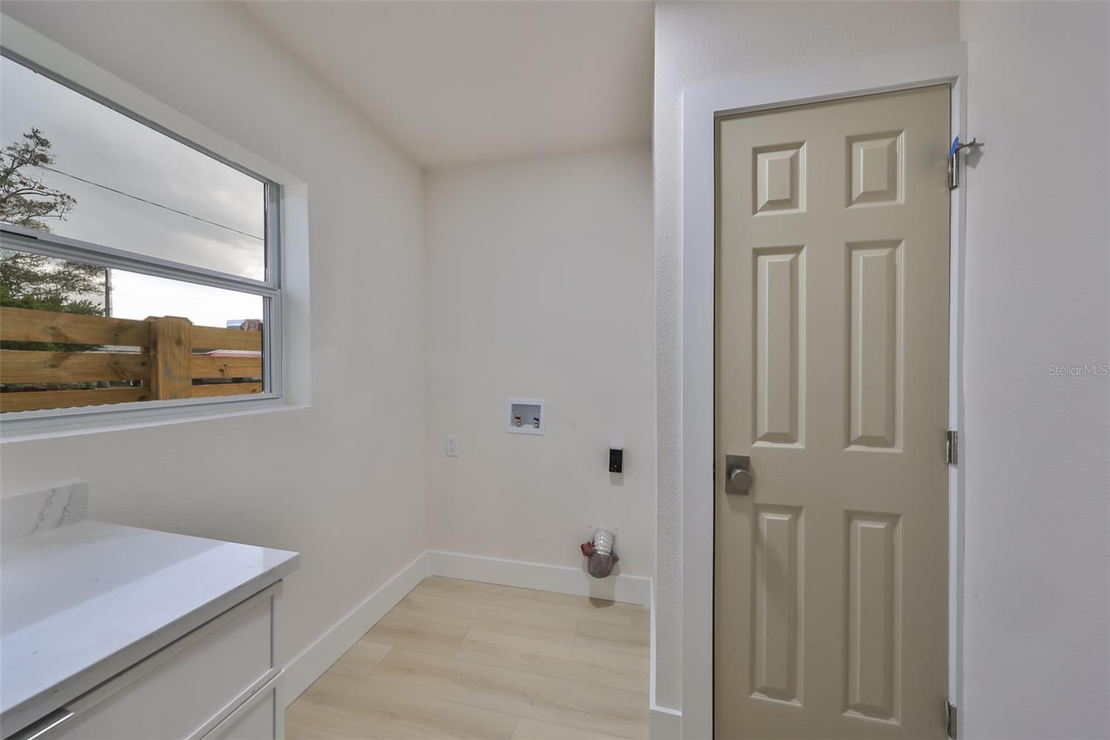 Laundry Room off the Living Room