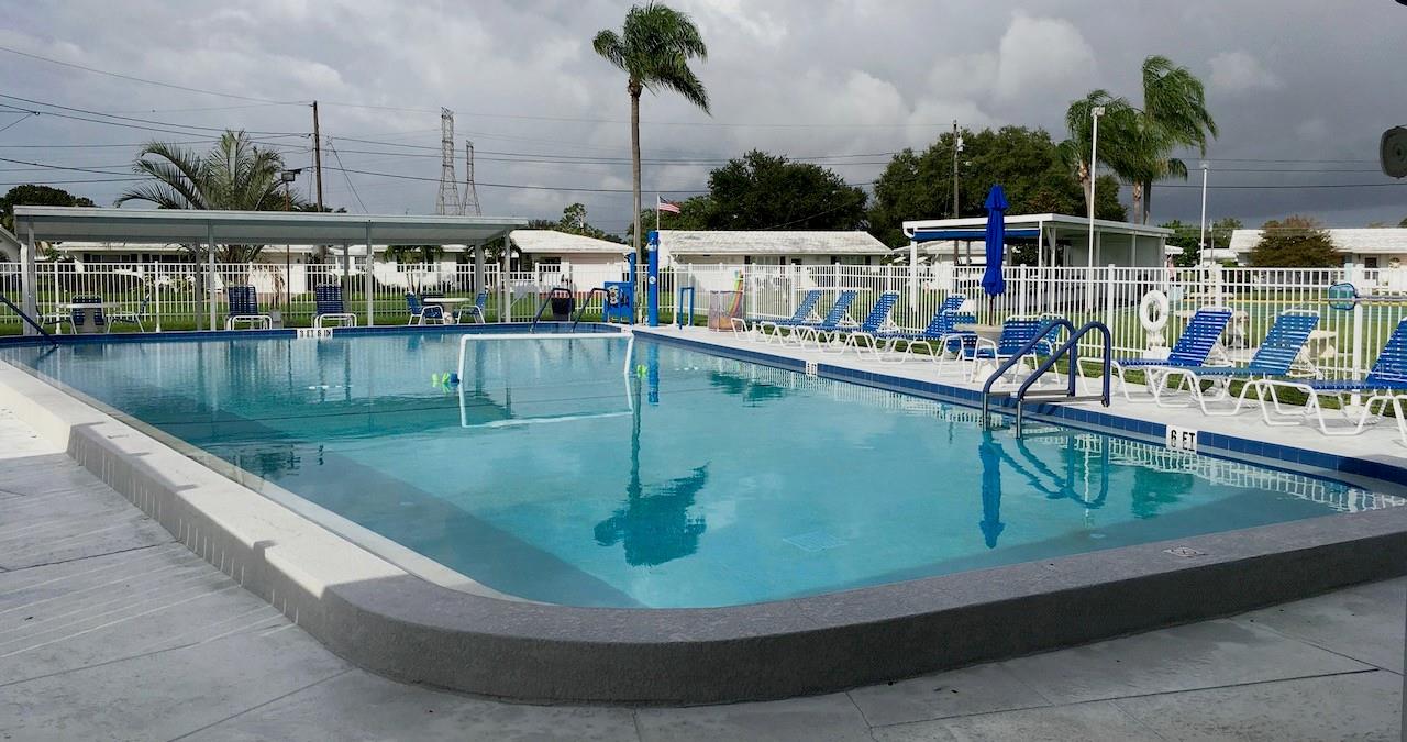 Clubhouse heated pool