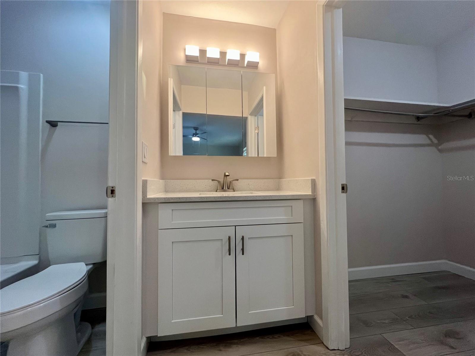 Principal Bath Ensuite with Large Walk-In Closet