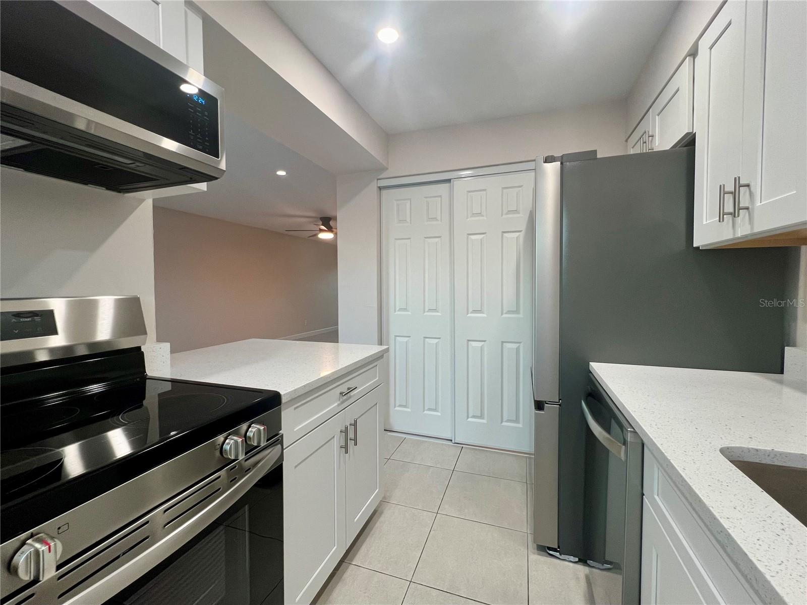 Kitchen with Pantry/Laundry/Storage