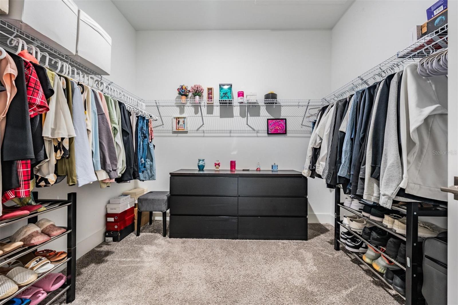 Large walk-in closet