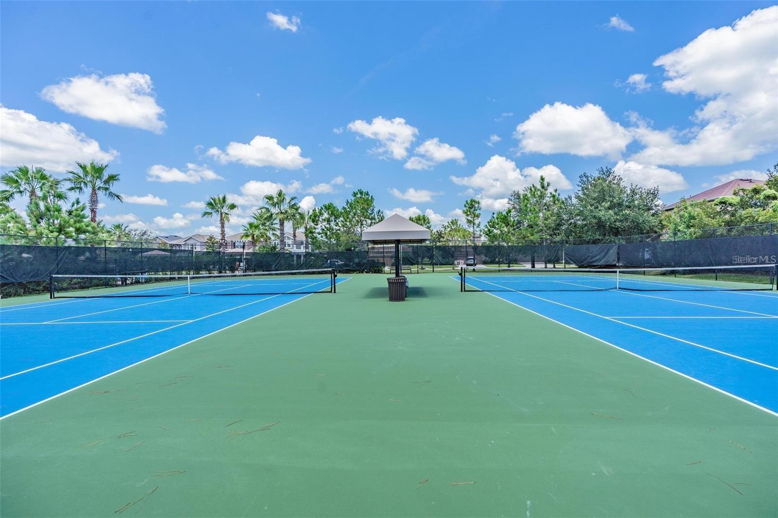 Tennis courts