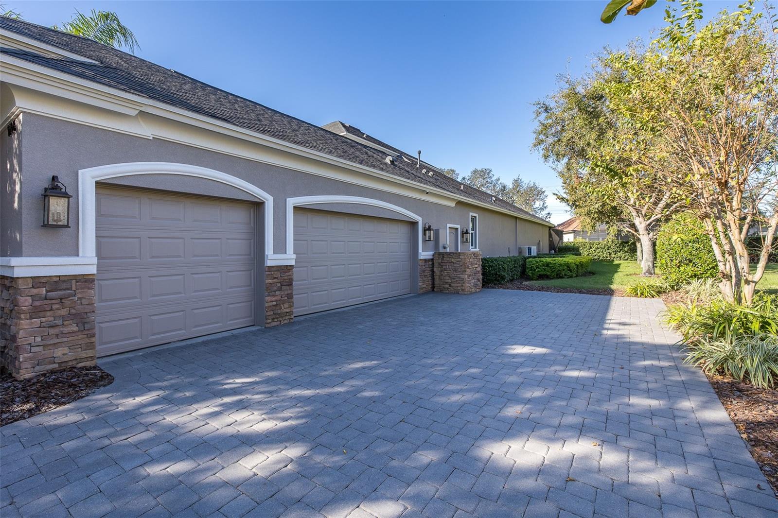 Oversized 3+ Car Garage!