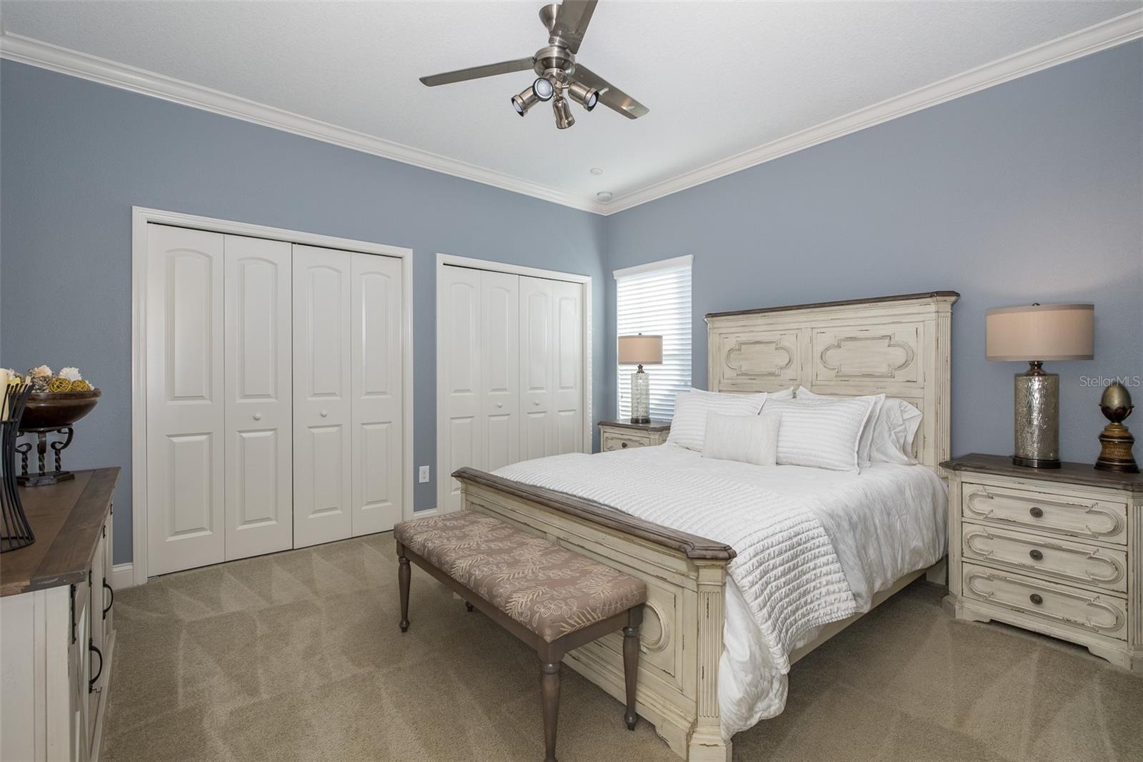 Upstairs Bedroom 4 w/Wall of Closets!