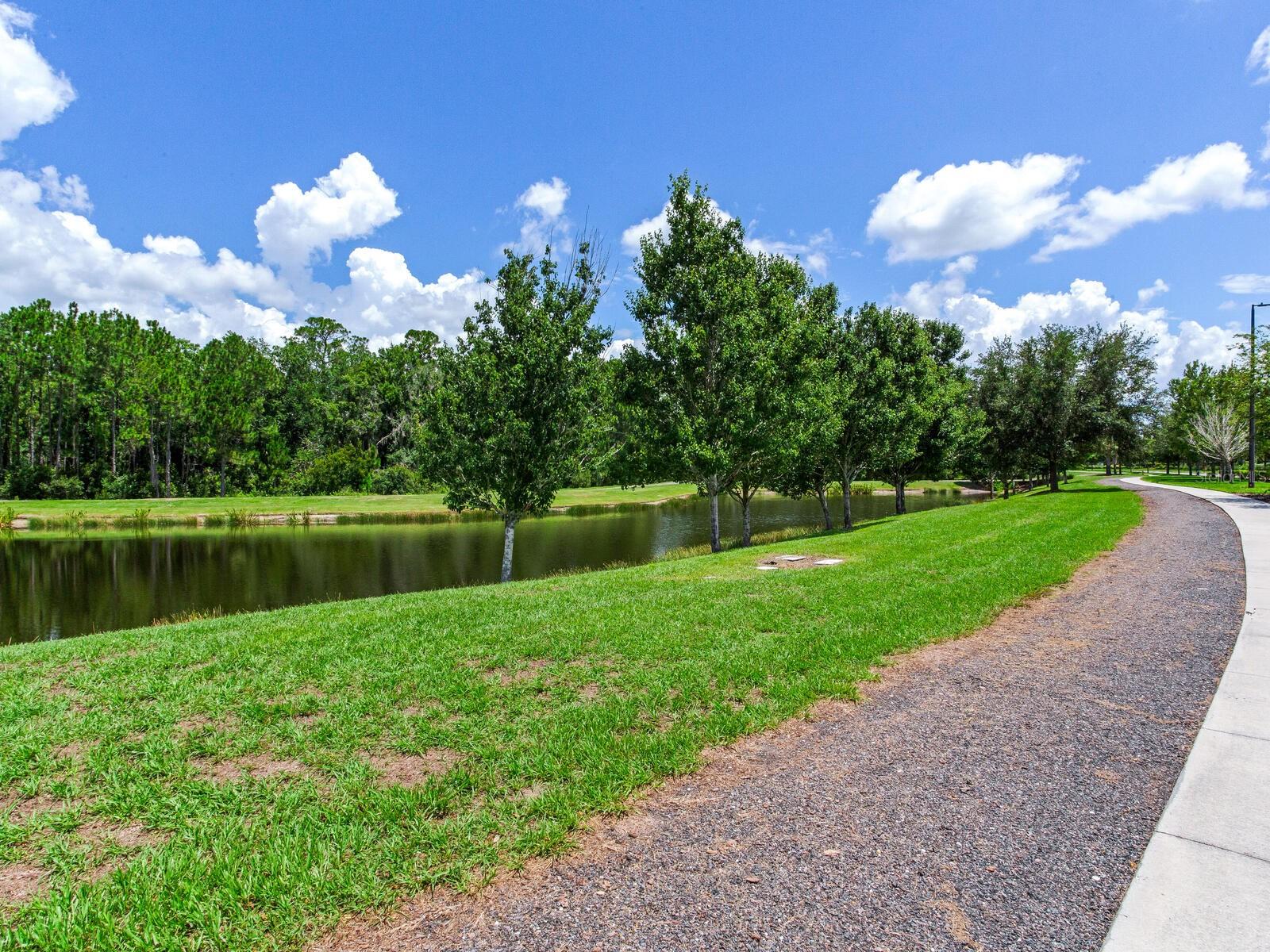 Hiking Trail / Pond