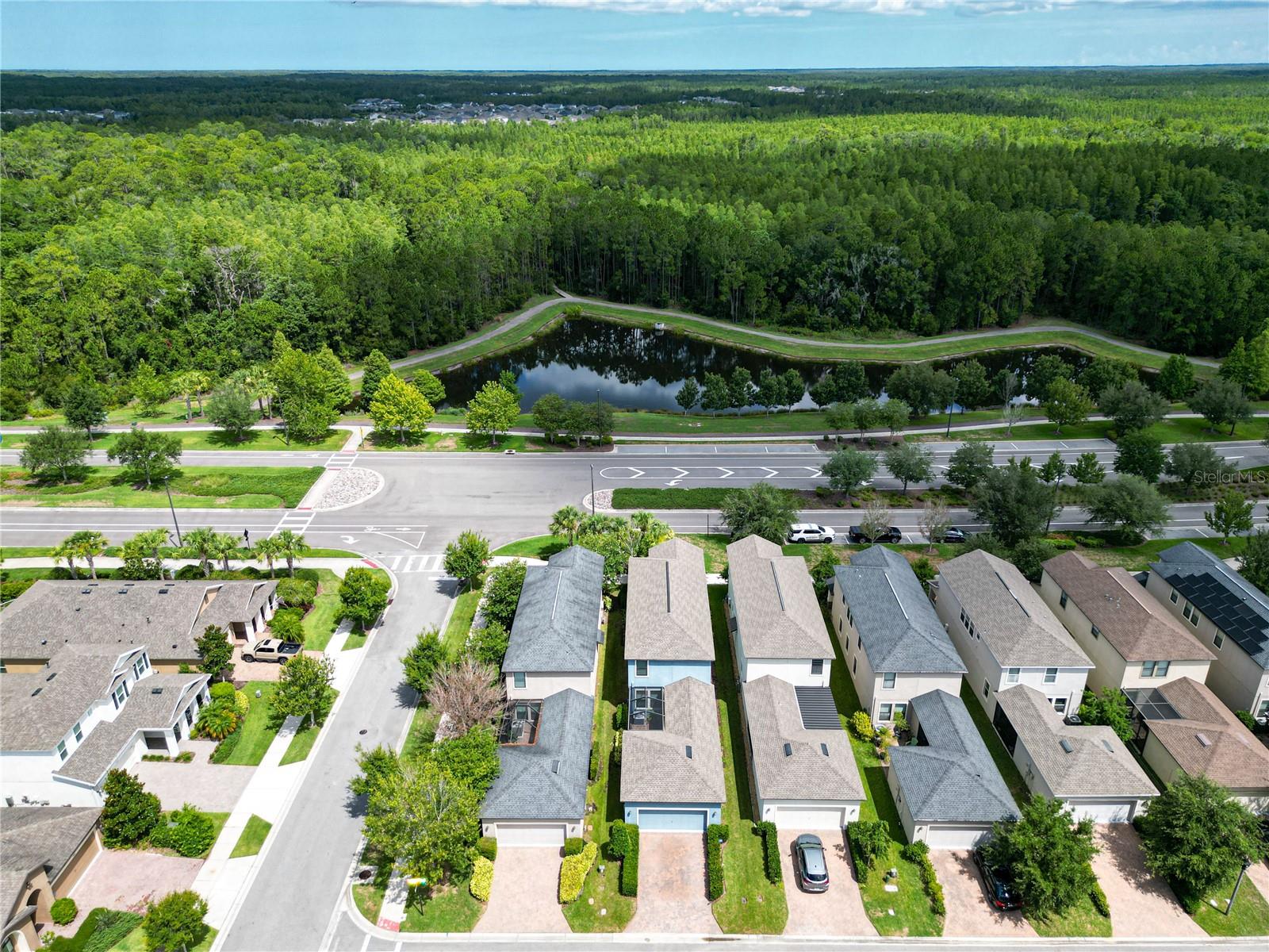 Aerial / Pond View