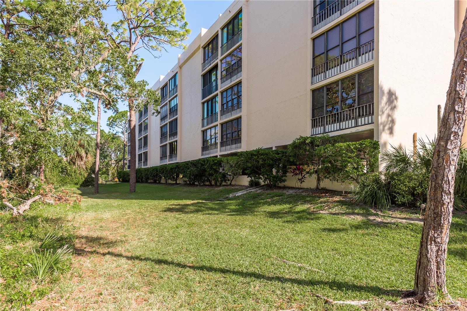 Easement path to Resident's Community Deck