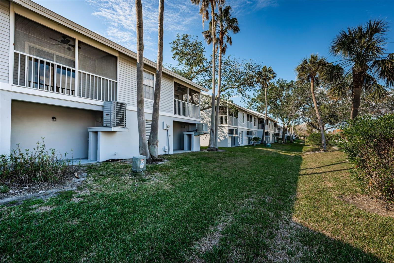 View From the back of townhome