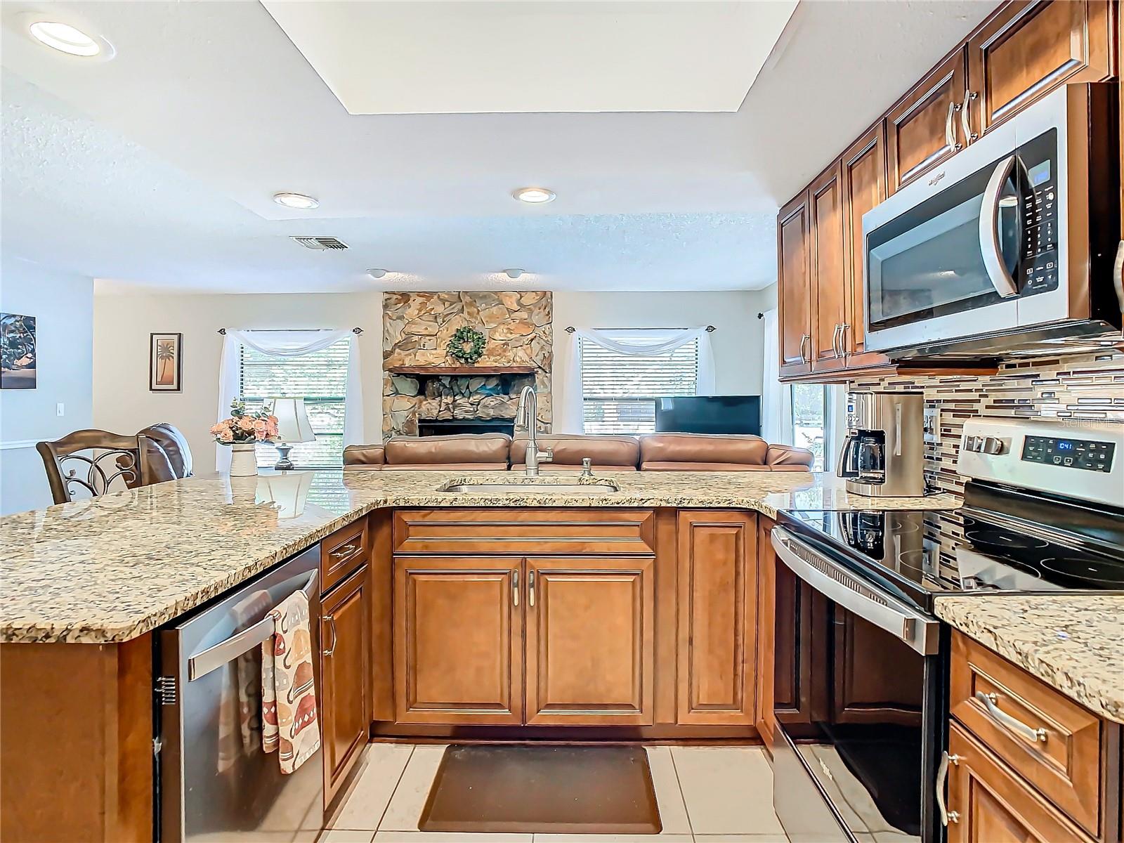 Inviting Updated Kitchen