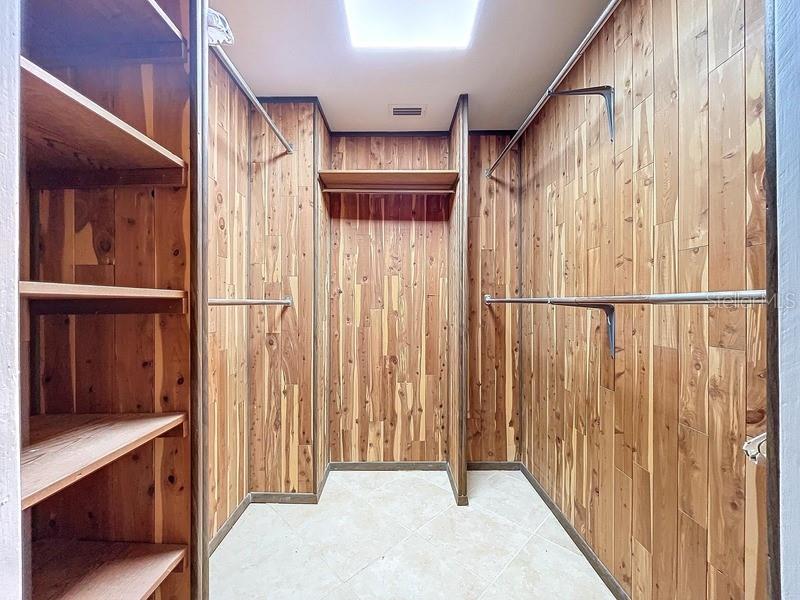 Primary Walk in Closet