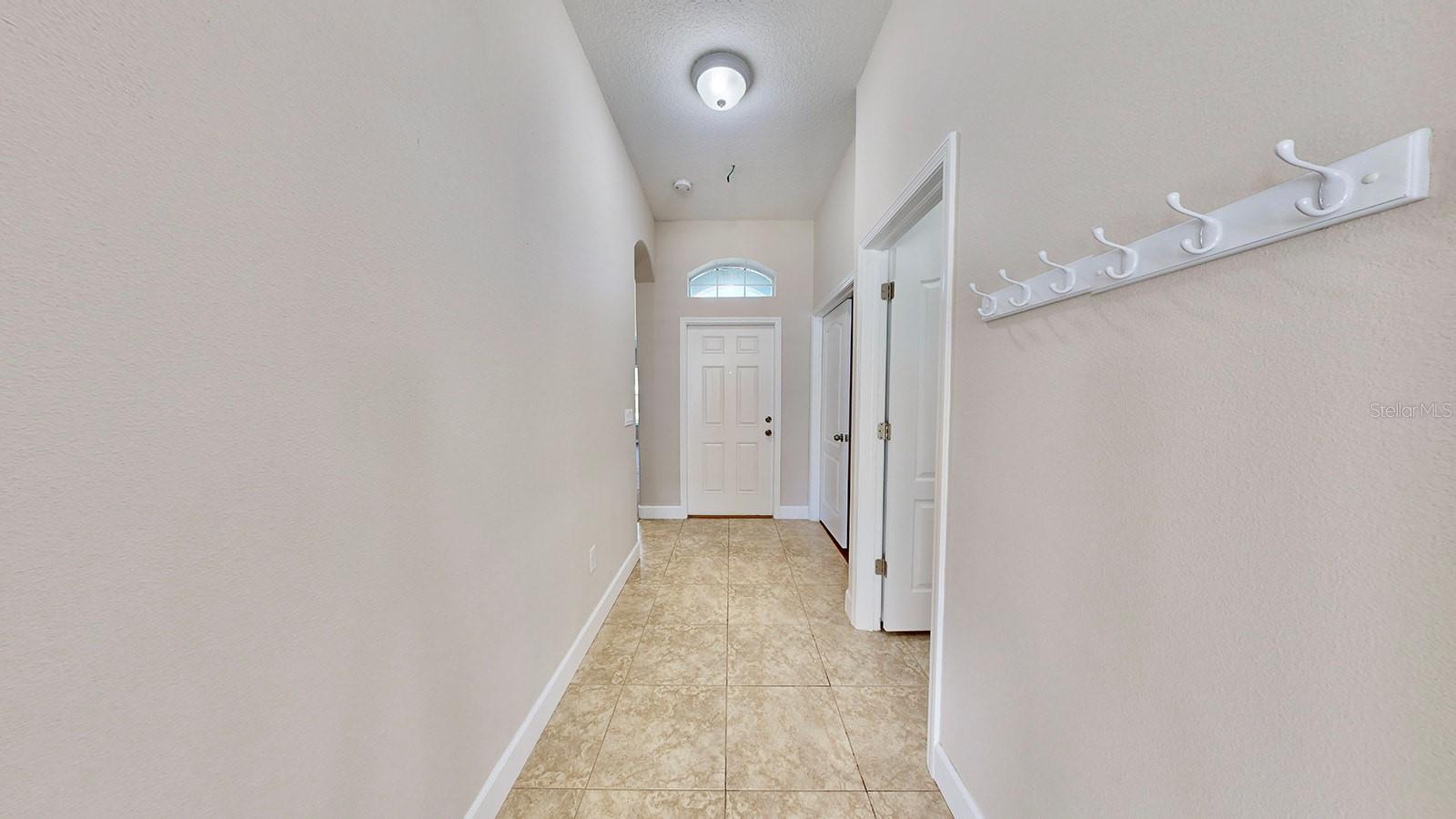 Foyer looking at Front Door