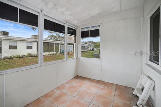 Screened in porch