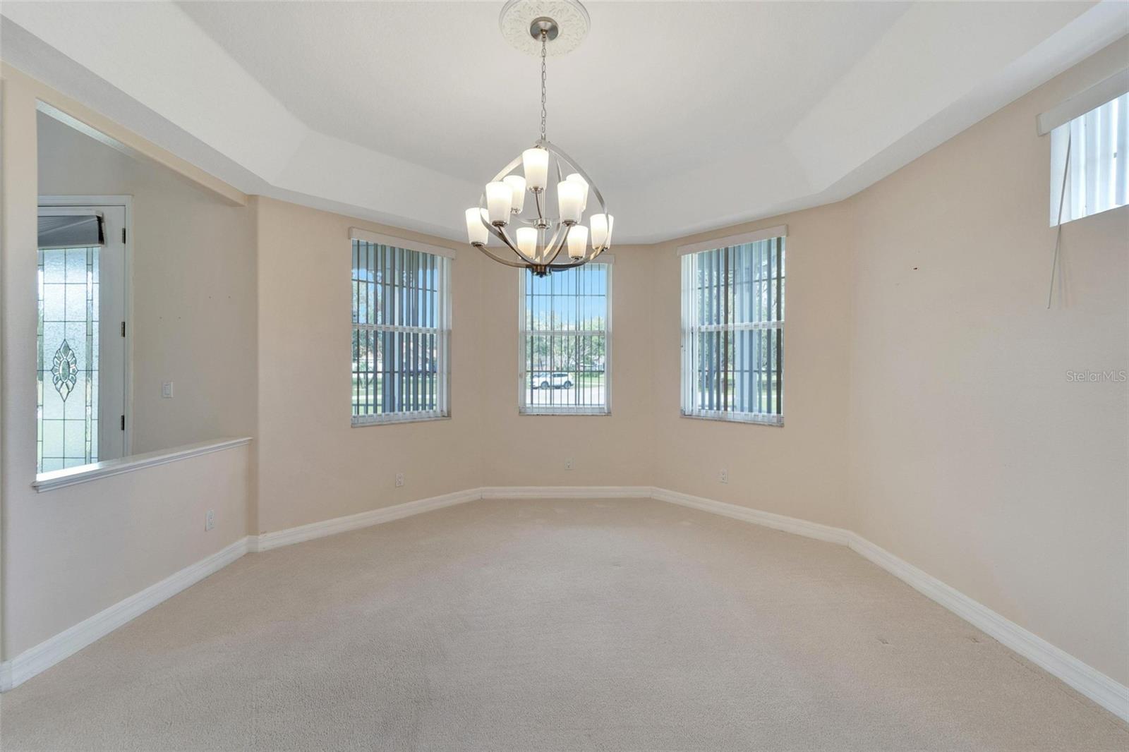 Family Room Virtually Staged