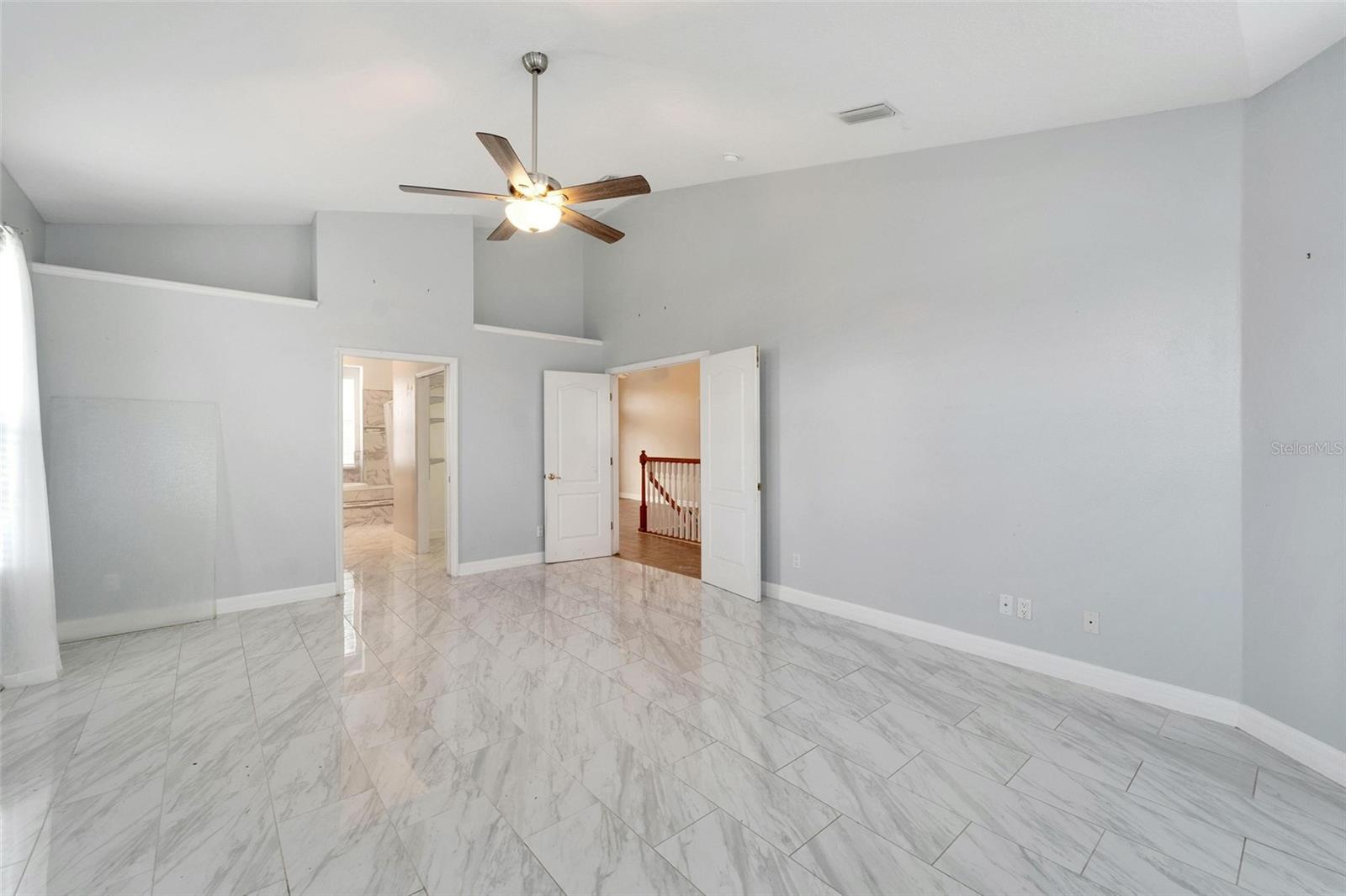 Loft Landing Virtually Staged As Office