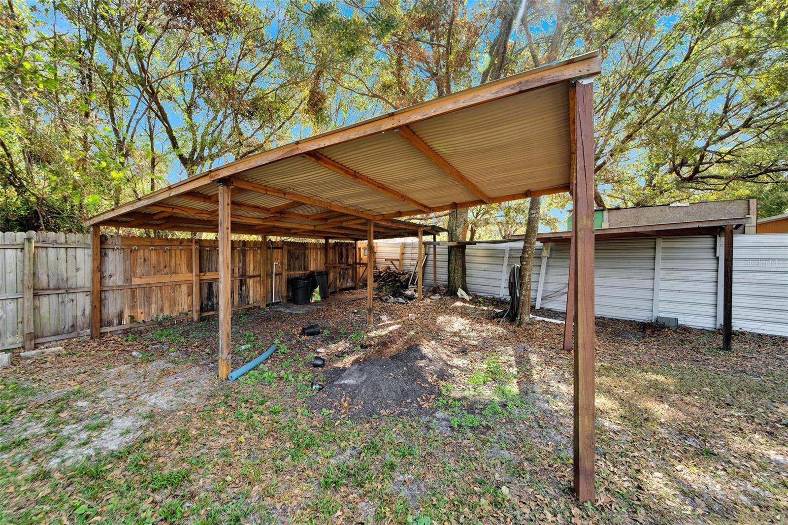 Carport-Style Shelter