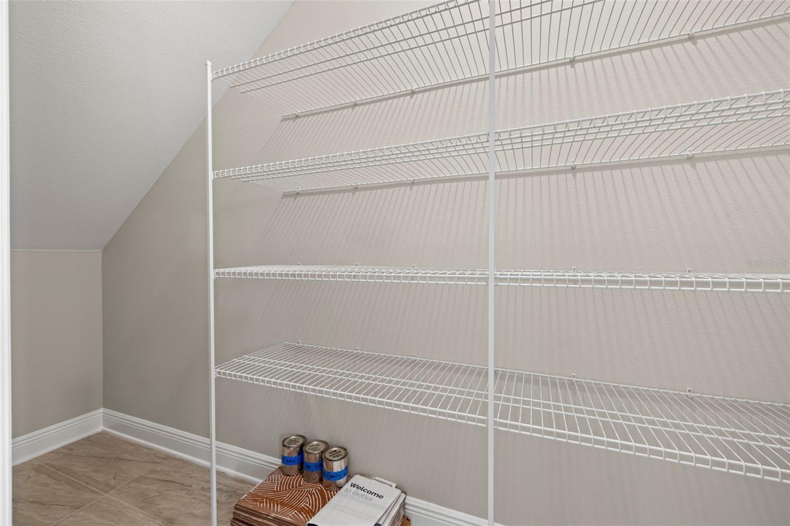 Pantry and Storage