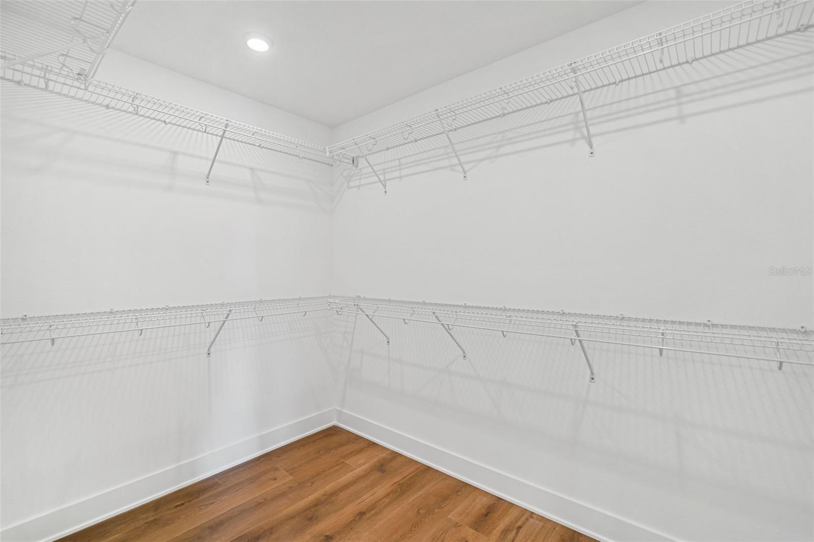 Large primary closet